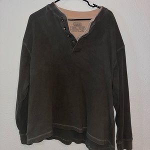 Schmidt Workwear 1/4 Button up sweater SIZE: L